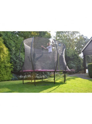 Батут EXIT Silhouette прямокутний 214x305 чорний